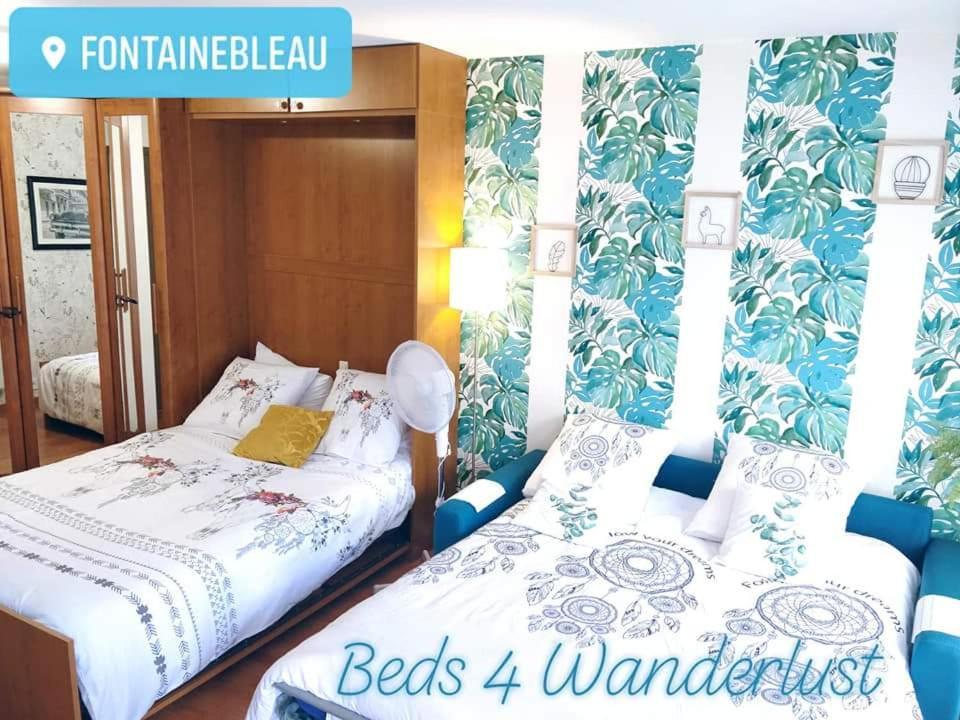 Studio Royal By Beds4Wanderlust - Place Du Marche Avec Parking Prive Fontainebleau Zimmer foto